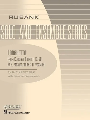 Larghetto from Clarinet Quintet, K. 581