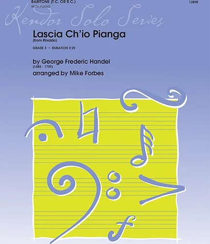 Lascia Ch'io Pianga (from Rinaldo) - (from Rinaldo)