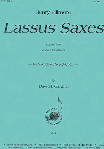 Lassus Saxes - Fillmore-gardner - Sax 7