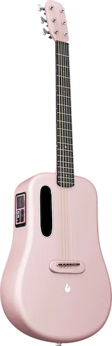 Lava Music Lava ME 3 36” Smart Guitar in Pink w7 Space Bag