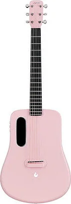 Lava Music ME 2 36" Acoustic Electric Guitar w/ FreeBoost Preamp System Pink