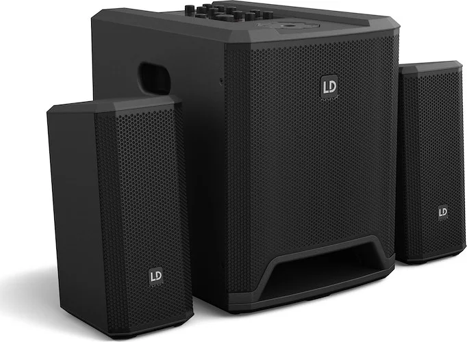 LD Systems DAVE 10 G4X - Compact 2.1 powered sound system