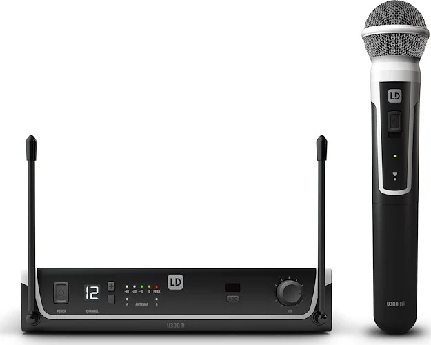 LD Systems U304.7 HHD (USA Version) - Wireless Microphone System with Dynamic Handheld Microphone - 470 - 490 MHz (only available in the USA)