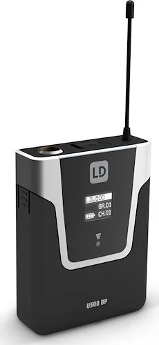 LD Systems U504.7 BP (USA Version) - Bodypack transmitter 470 - 490 MHz (only available in the USA)