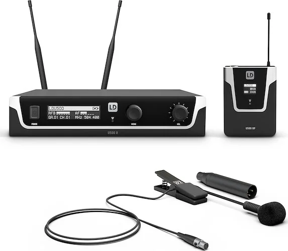 LD Systems U505 BPW - Wireless Microphone System with Bodypack and Brass Instrument Microphone