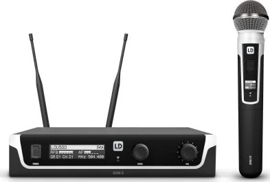 LD Systems U505 HHD - Wireless Microphone System with Dynamic Handheld Microphone, 584 - 608 MHz