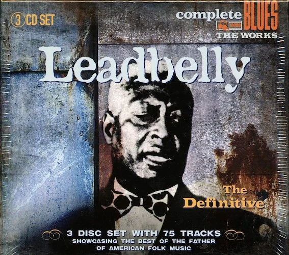 Leadbelly - The Definitive Leadbelly (75 tracks) (3xCD) (box set)