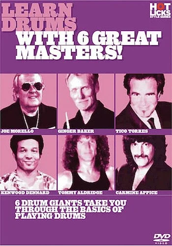 Learn Drums with 6 Great Masters!