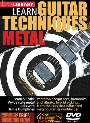 Learn Guitar Techniques: Metal - Zakk Wylde Style