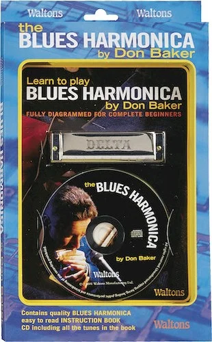 Learn to Play Blues Harmonica - Fully Diagrammed for Complete Beginners Image