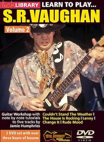 Learn to Play Stevie Ray Vaughan Guitar Technique - Volume 2