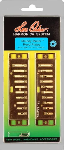 Lee Oskar 1910MMRP-BF Melody Maker Replacement Reed Plates. B Flat