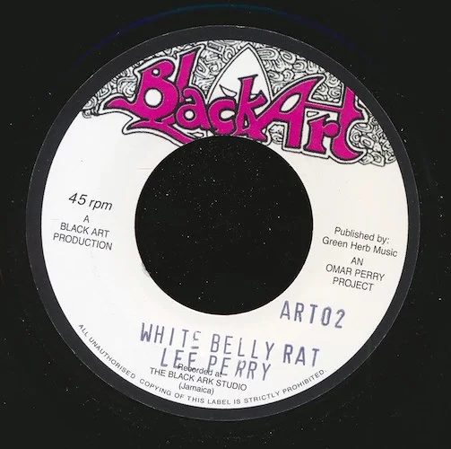 Lee Perry - White Belly Rat  /  Jah Lion - White Belly Rat