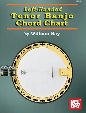 Left-Handed Tenor Banjo Chord Chart