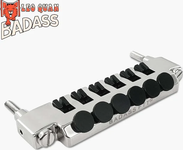 Leo Quan® Badass FTT™ Fine Tuner Tailpiece<br>Chrome