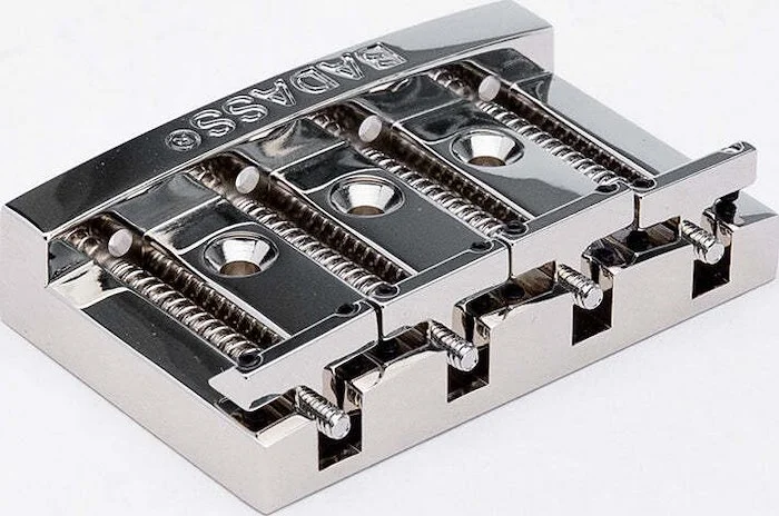 Leo Quan® Badass I™ Bass Bridge, 4 String<br>Chrome