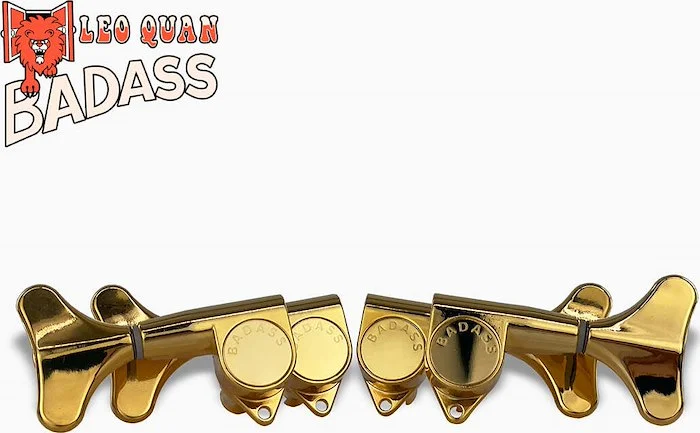 Leo Quan® Badass SGT™ Bass Keys - Sealed - 2x2 set<br>Gold