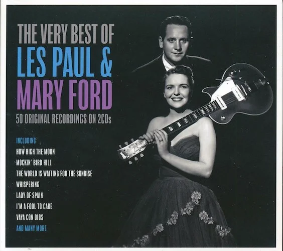Les Paul, Mary Ford - The Very Best Of Les Paul & Mary Ford (50 tracks) (2xCD) (deluxe 3-fold digipak)