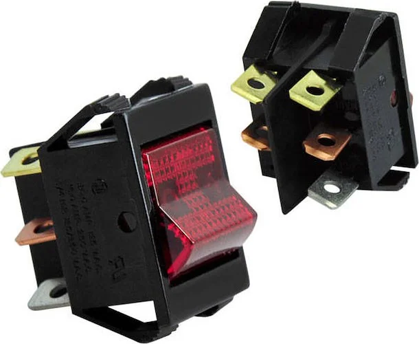 Lighted Red Rocker Switch (Replacement For Marshall® Amps)<br>