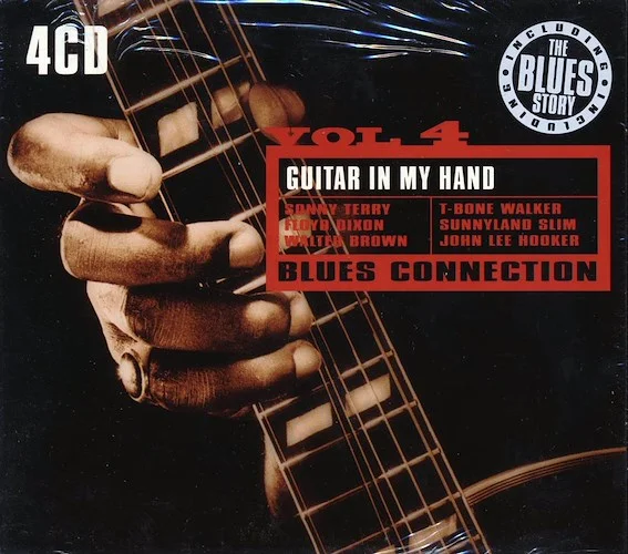 Lightnin' Hopkins, T-Bone Walker, John Lee Hooker, Etc. - Guitar In My Hand: Blues Connection (71 tracks) (4xCD) (deluxe 4-fold digipak)