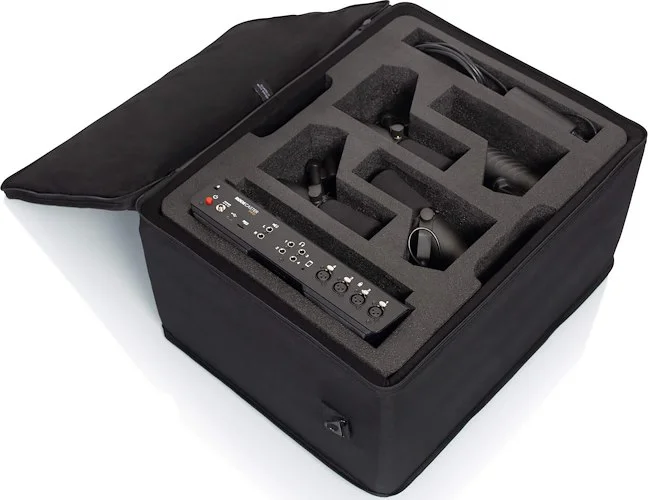 Lightweight Case For Rodecaster Pro & Four Mics