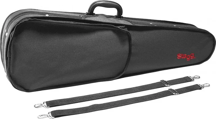 Lightweight violin-shaped soft case for 1/4 violin