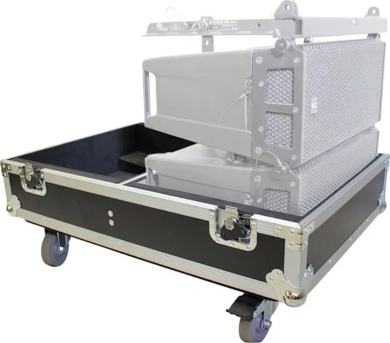 Line Array Flight Case for 4 RCF HDL6-A HDL26-A Speakers W/Wheels