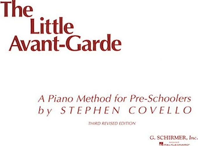 Little Avant Garde - Book 1 - (3rd Revised Edition)
