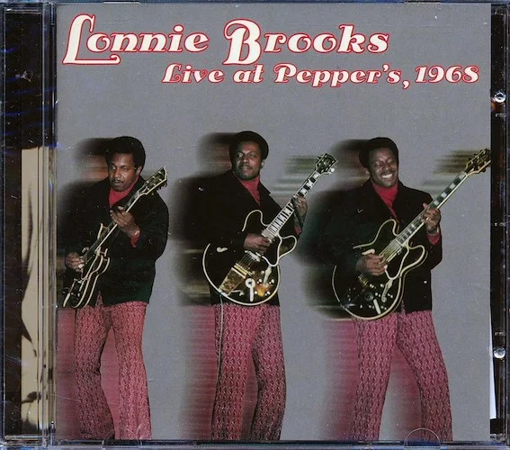 Lonnie Brooks - Live At Pepper's, 1968 (marked/ltd stock)