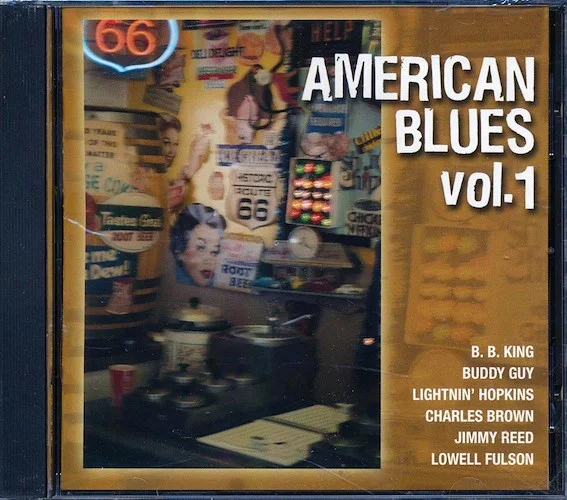 Lowell Fulson, BB King, Lightnin' Hopkins, Etc - American Blues Volume 1 (marked/ltd stock)