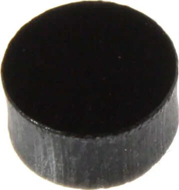 LT-0483 Quarter inch 6.35mm Inlay Dots<br>Black