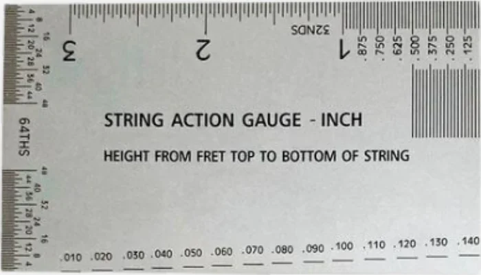 LT-1701-000 - String Action Gauge - Inch Version<br>