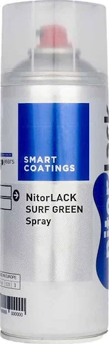 LT-9611-000 - Nitorlack Surf Green 400ml Aerosol<br>