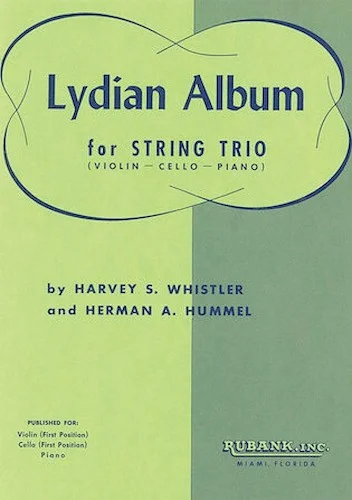 Lydian Album - Violin, Cello and Piano Image