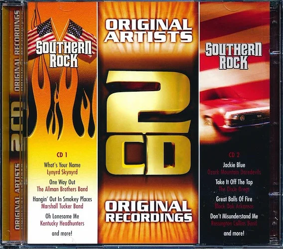 Lynyrd Skynyrd, The Allman Brothers, Joe Ely, The Dixie Dregs, Sea Level, Etc. - Southern Rock (20 tracks) (2xCD)