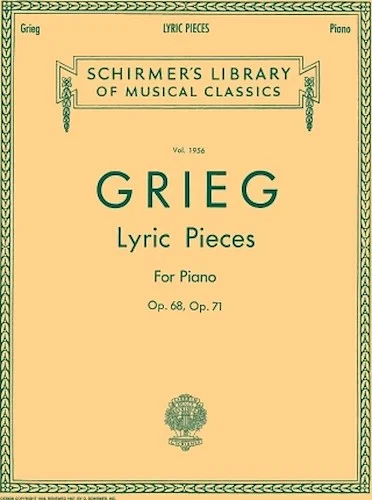 Lyric Pieces - Volume 5: Op. 68, 71