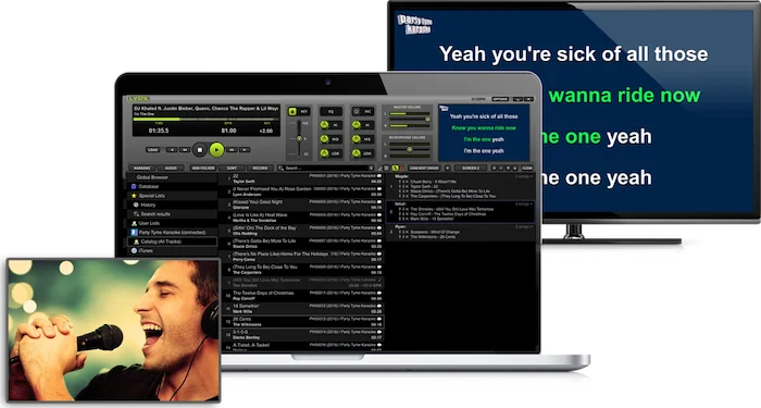 LYRX (Download)<br>Karaoke Software for Windows and MAC