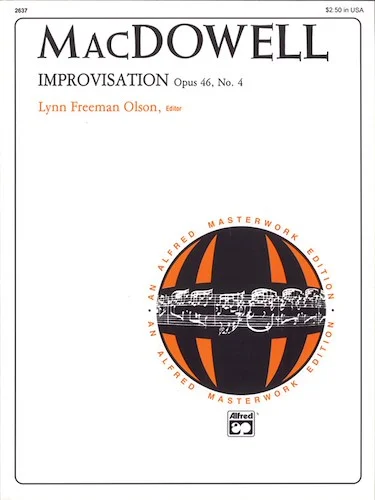 MacDowell: Improvisation, Opus 46, No. 4