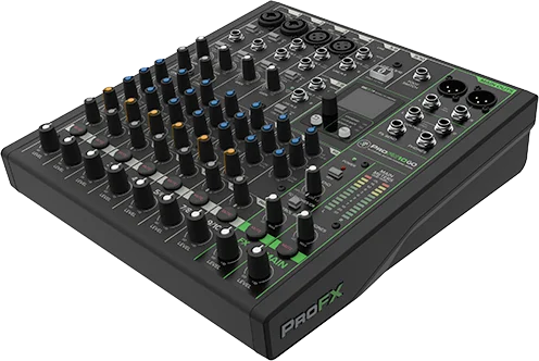 Mackie PPROFX10 GO 10-Channel Battery Powered Analog Mixer
