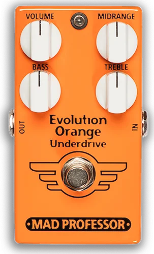 Mad Professor Evolution Orange Underdrive Guitar Effects Pedal