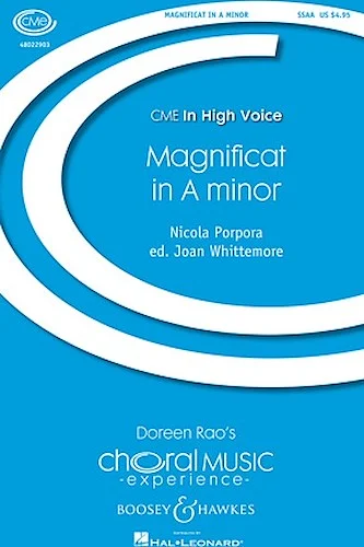 Magnificat in A Minor - CME In High Voice