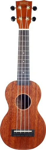 Mahalo MJ1-TBR Java Soprano Ukulele. Trans Brown