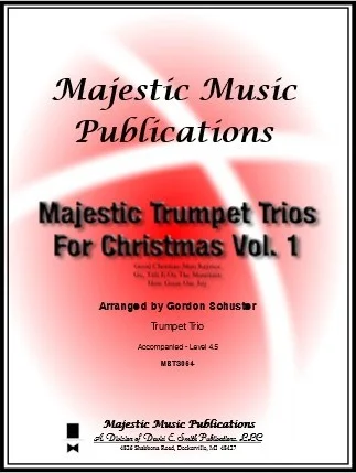 Majestic Trumpet Trios for Christmas Vol. 1