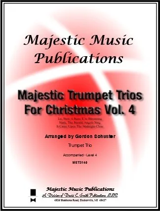 Majestic Trumpet Trios for Christmas Vol. 4
