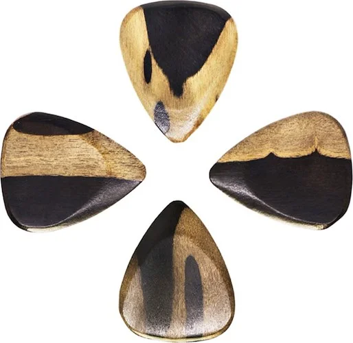 Malay ebony pack with 4 picks