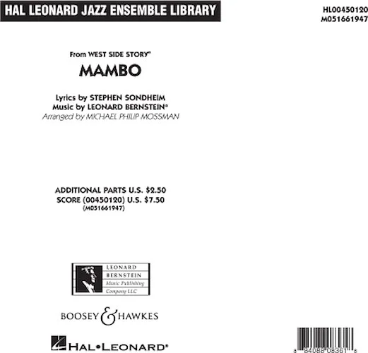 Mambo (from "west Side Story") - Jazz Ensemble Full Score