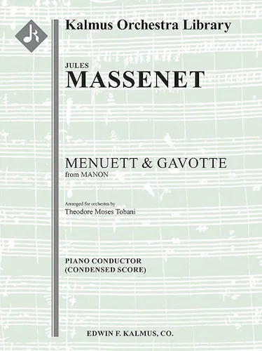 Manon: Minuet and Gavotte [transcription]<br>