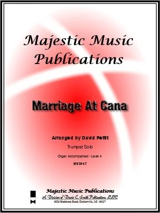 Marriage At Cana  (acc) w/organ