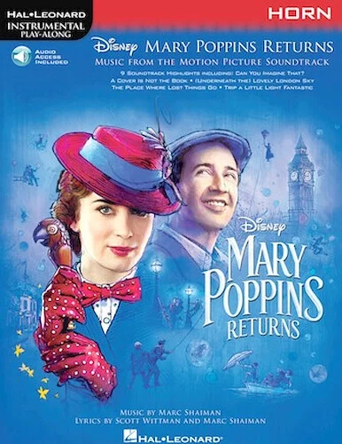Mary Poppins Returns for Horn - Instrumental Play-Along  Series