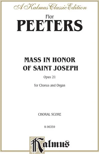 Mass in Honor of Saint Joseph, Opus 21